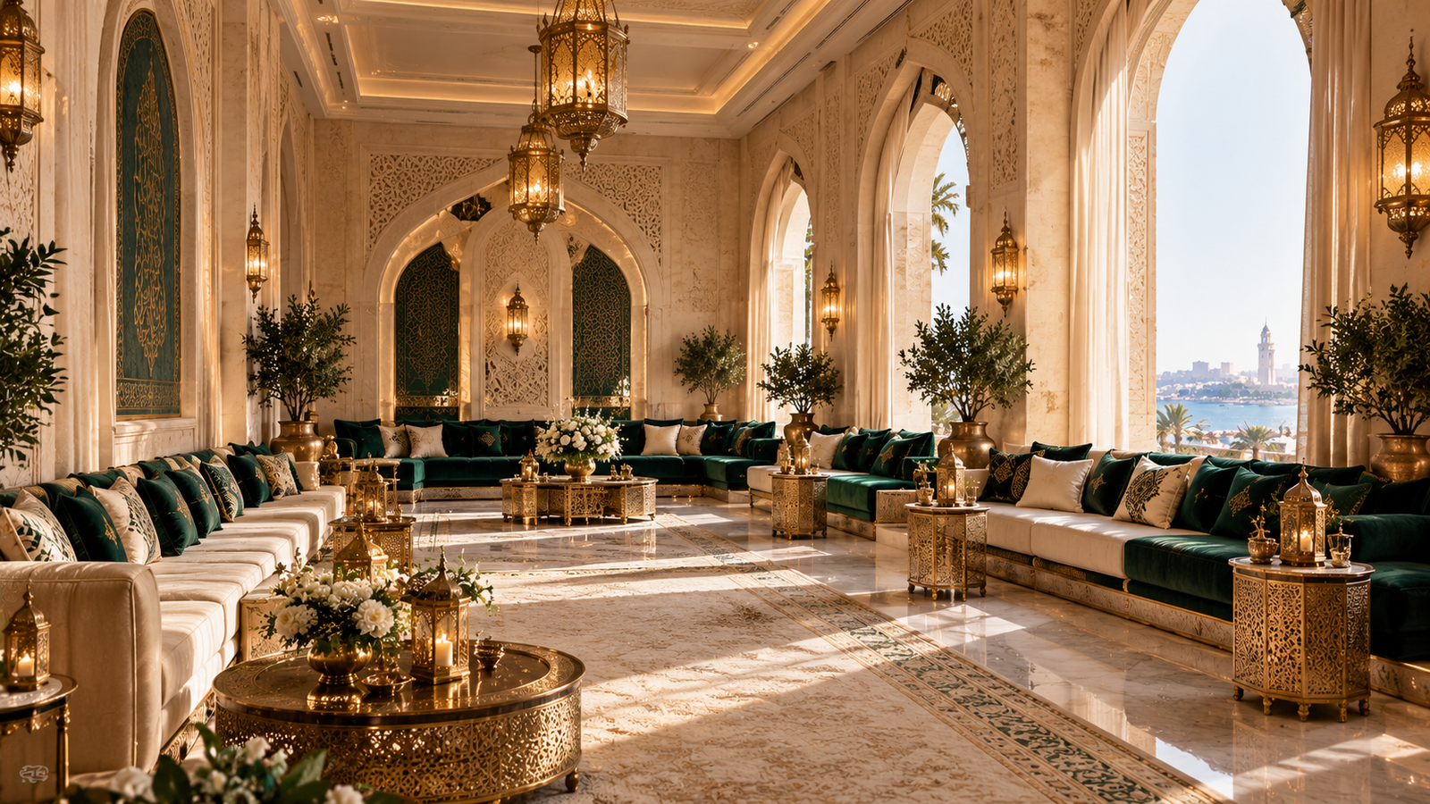 مجلس الاستقبال الفاخر